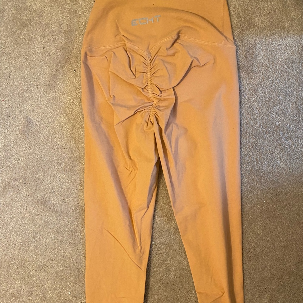 ECHT Force Scrunch Leggings - Peach